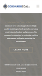 Mobile Screenshot of coronadocoal.com